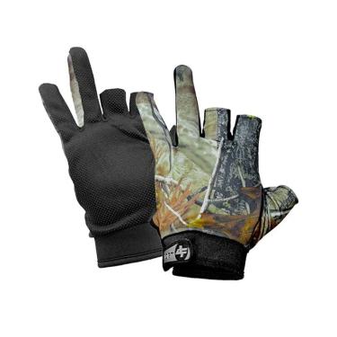 Imagem de Luva Pesca Tiro Esportivo Albatroz YL013 NewCamu Dois Dedos Nylon Antiderrapante