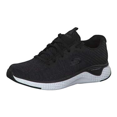 Imagem de Skechers Low-Top Tênis Sapatilha Feminino, tamanho 3338, BlackWhite, 8.5