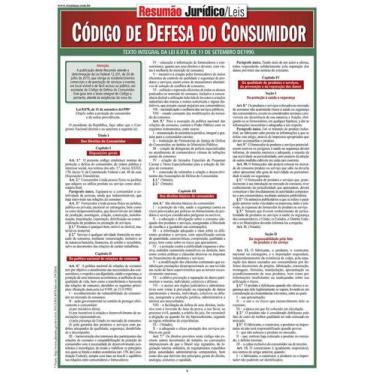 Imagem de Resumão - Código De Defesa Do Consumidor - Barros Fischer & Associados