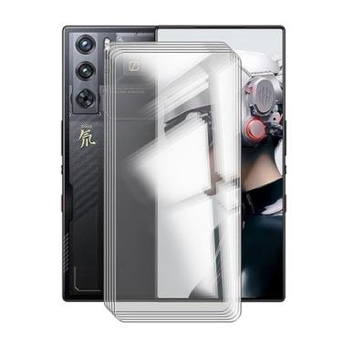 Imagem de YQINHHME Película protetora de tela ZTE nubia Red Magic 9 Pro, [pacote com 5] Película protetora de dureza 9H para ZTE nubia Red Magic 9 Pro (6,8 polegadas), alta transparência, antiarranhões,