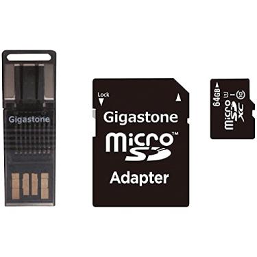Imagem de Gigastone Kit de cartão microSD 4 em 1 GS-4IN1600X64GB-R Prime Series (64 GB)