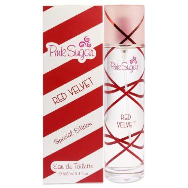 Imagem de Perfume Red Velvet Açúcar Rosa 3.113ml Spray - Aquolina