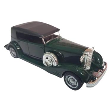 Imagem de Power Toys TECH - Miniatura carro ferro Rolls Royce Phantom 1924 Metal Carro Antigo : Carrinho de Ferro com Portas que Abrem e Pneus de Borracha 1:32