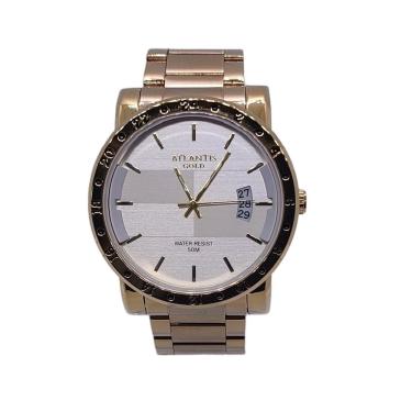 Imagem de Relógio Atlantis Gold Masculino Social Resistente Água