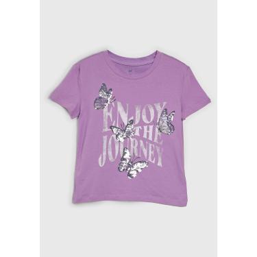 Imagem de Infantil - Camiseta GAP Full Print Lilás GAP 435157 menina