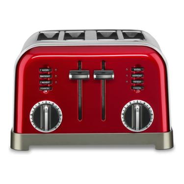 Imagem de Torradeira Cuisinart Cpt180mr Metal Classic De 4 Fatias Verm Cuisinart