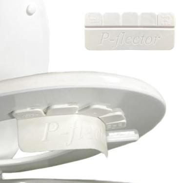 Imagem de P-flector® Protetor de urina para assento sanitário (pacote com 1) – Protetor contra respingos de xixi para crianças, adultos, idosos e pessoas com necessidades especiais – Serve para assentos de vaso