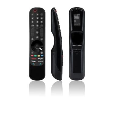 Imagem de JISOWA Controle remoto universal Voice Magic para LG Smart TV OLED55G1PUA 55NANO80UPA OLED48A1PUA 65NANO90UPA 55NANO75UPA OLED77C1AUB 75NANO80UPA 75UP7170ZUC OLED42C3AUA OLED65C3AUA Substituição