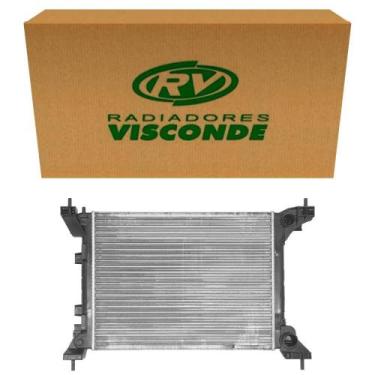 Imagem de Radiador Fiat Palio 1.0 1.4 1.6 2011 a 2013 Com Ar Sem Ar Visconde