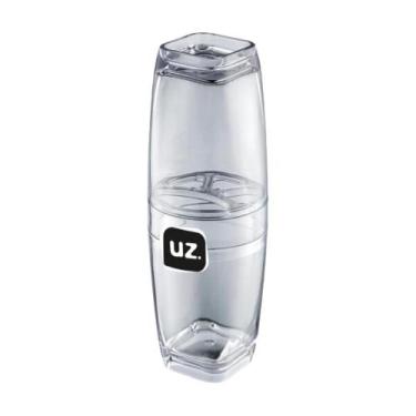 Imagem de Porta Escova Pasta de Dentes Luxo com Tampa Slim Banheiro UZ - Uz Util