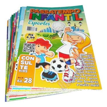 Imagem de Livro Passatempo Infantil Tabuada Fazendinha Animais Escola