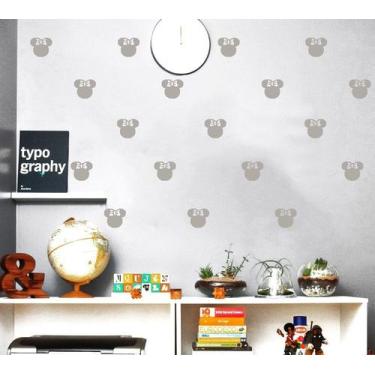 Imagem de Kit 90 adesivos da Minnie 6cm x 5,3cm cada Decoração Casa Sala, Quarto