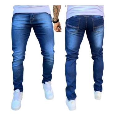 Imagem de Calça jeans masculina preta Skinny lançamento 2023 preta - EMPORIUM BL