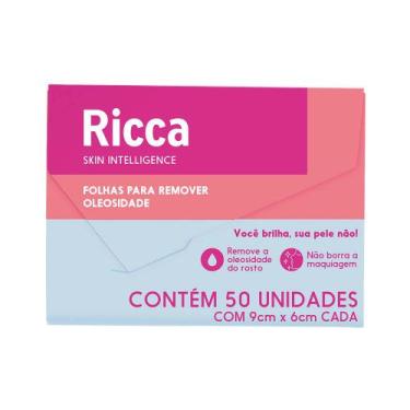 Imagem de Lenço Removedor de Oleosidade Ricca, 50 Un