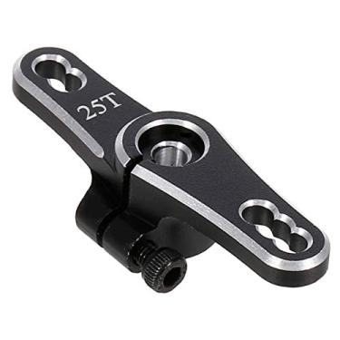 Imagem de Servo de alumínio 25T Braços de direção Cabeça dupla Substituição para Futaba Savox Servo HSP HD Xcore RC Car