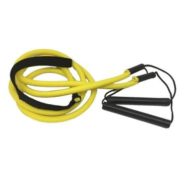Imagem de Extensor Elástico 1,80mts Nivel Forte Rythmoon, Amarelo