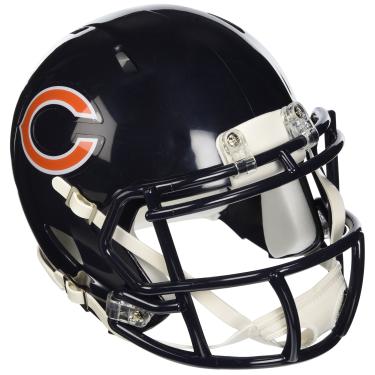 Imagem de Riddell Mini capacete unissex adulto Riddell NFL Chicago Bears Revolution Speed, cor do time, tamanho único EUA