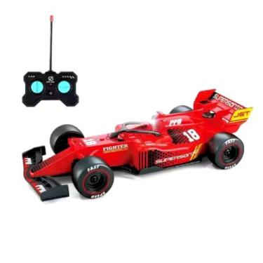 Imagem de Carrinho Formula 1 Controle Remoto Solta Fumaça Recarregável - KRC, Ve