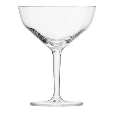 Imagem de Schott Zwiesel Barra básica projetada pelo mixólogo renomado Charles Schumann Tritan Crystal Glass, copo de coquetel martini contemporâneo, 215 g, conjunto de 6