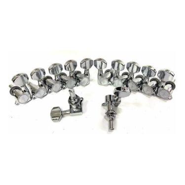 Imagem de Tarracha Violao 12 Cordas Com Trava Tagima 6+6 ( 6 L + 6 R)