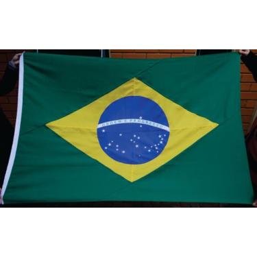 Imagem de BANDEIRA DO BRASIL Grande - 165 x 115 cm  - Rosset
