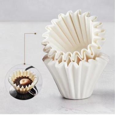 Imagem de Filtro De Papel 50u P/ Preparo De Cafe Para 185 Kalita Wave - RALEO