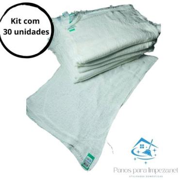 Imagem de Pano de chão 38cm x 62cm kit com 30 unidades - Caebitex