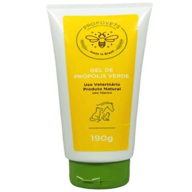 Imagem de Gel Natural Propovets Própolis Verde Cães Gatos Equinos 190g - Vetsens
