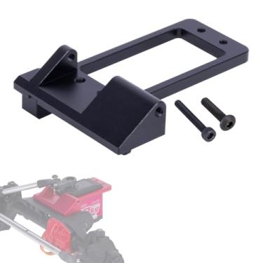 Imagem de SCX10 III Servo Mount,Alminum Front Axle BAT Servo Mount Low Center of Gravity for 1/10 RC Car SCX10 III AR45P Portal Axle LCG Chassis Upgrade Parts (Black)