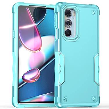 Imagem de Dinglijia Projetada para Moto Edge X30, capa Edge X30 Pro, design de listras laterais e capa de câmera testada contra queda, proteção de lente, capa de telefone Shiled para Moto Edge 30 Ultra YHJQ