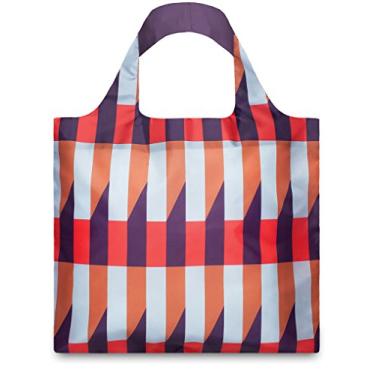 Imagem de LOQI Bolsa listrada geométrica