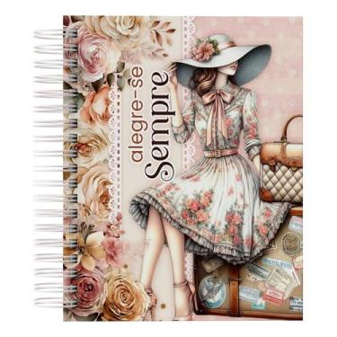 Imagem de Caderno 200 Folhas A5, Pautado, Anotações - Coleção Harmonia (Alegre-se)