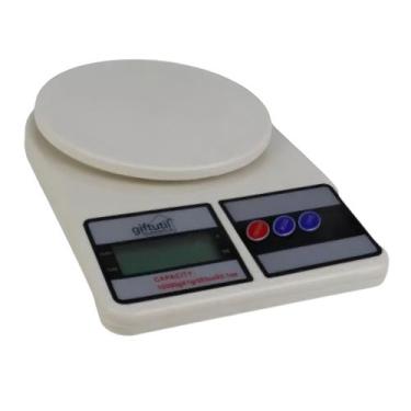 Imagem de Balança Cozinha Fitness Digital Até 10kg - GIFTUTIL