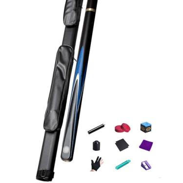 Imagem de Bastão de sinuca, bastão de taco de sinuca de 147 cm, bastão de taco de bilhar de bordo canadense, taco de sinuca profissional para esportes de mesa de sinuca de bar e casa, taco de sinuca de 18 ~ 600