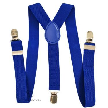 Imagem de Suspensório Azul Royal Infantil Para Pajens e Eventos - Hero Men