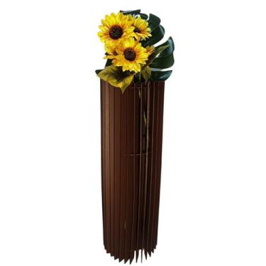 Imagem de Vaso de Chão Decorativo Grande TORRE - - LENOBRE, Preto, 70x20cm