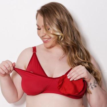 Imagem de Sutiã Amamentação Plus Size - Stella Mares, Azul marinho, 48