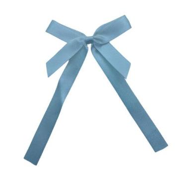 Imagem de Laço Perfeito de Fita de Cetim com Adesivo - Azul Mar - P 5x20,5cm - 3