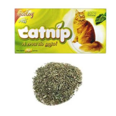 Imagem de Brinquedo Catnip Erva 100% Natural Para Gatos Gatinhos Relaxante Diver