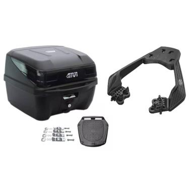 Imagem de KIT BAÚ 33L M.LOCK TRAFFIC III GIVI + BAGAGEIRO SCAM HONDA CB 300f TWISTER CB300f