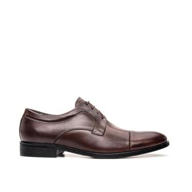 Imagem de Sapato Masculino Veneza Derby 0305 Dark Brown - Zapattero