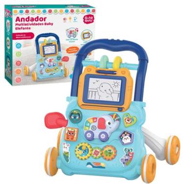 Imagem de Andador Multiatividades Brinquedo Educativo Musical Infantil - GUTA GU