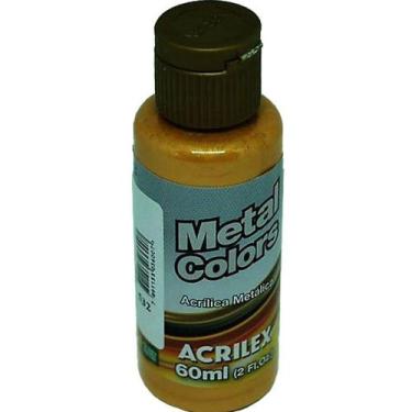 Imagem de Tinta Acrílica Metal Colors Acrilex Ouro 60ML