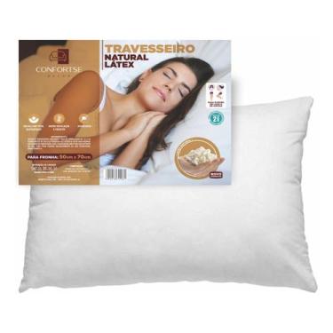Imagem de Travesseiro Antialérgico Flocos De Espuma - Frescor E Maciez - Confort