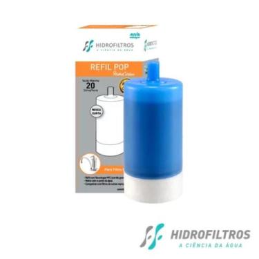 Imagem de Refil Purificador Água Pop Original  Rosca Curta Bica Movel - Hidrofil
