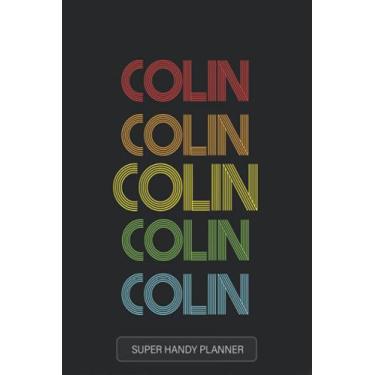 Imagem de Colin: Colin Name Custom Gift Planner Calendar Notebook Journal