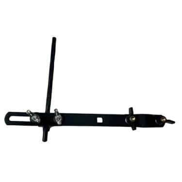 Imagem de Almencla Braçadeira de tambor com braço, conjunto de acessórios, hardware profissional, suporte de sino para blocos de pandeiro, Suporte de Campainha