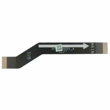 Imagem de ruichuang Substituição do cabo flexível da placa-mãe da placa-mãe compatível com Motorola Moto One 5G Ace XT2113