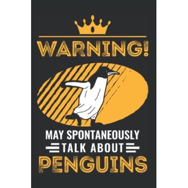 Imagem de Penguin Notebook: May Spontaneously Talk About Penguins Penguin / 6x9 Inches / 120 graph Sites