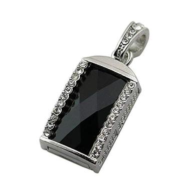 Imagem de Colar de cristal preto de 32 GB modelo PenDrive USB Flash Drive U Disk Pen Drive Memory Stick Cartão Flash USB Disco USB Pen Drive